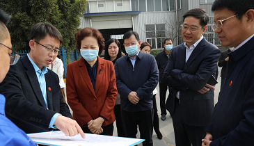 全国总工会“县级工会加强年”专项工作调研组莅临开运体育科技公司调研
